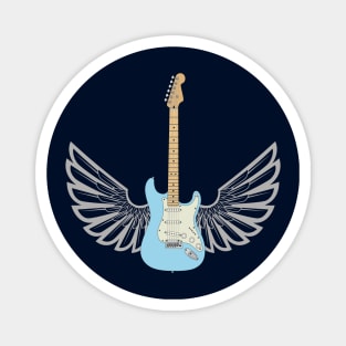 Guitar Wings S-Style Electric Guitar Magnet
